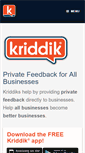 Mobile Screenshot of kriddik.com