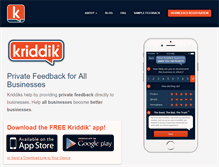 Tablet Screenshot of kriddik.com